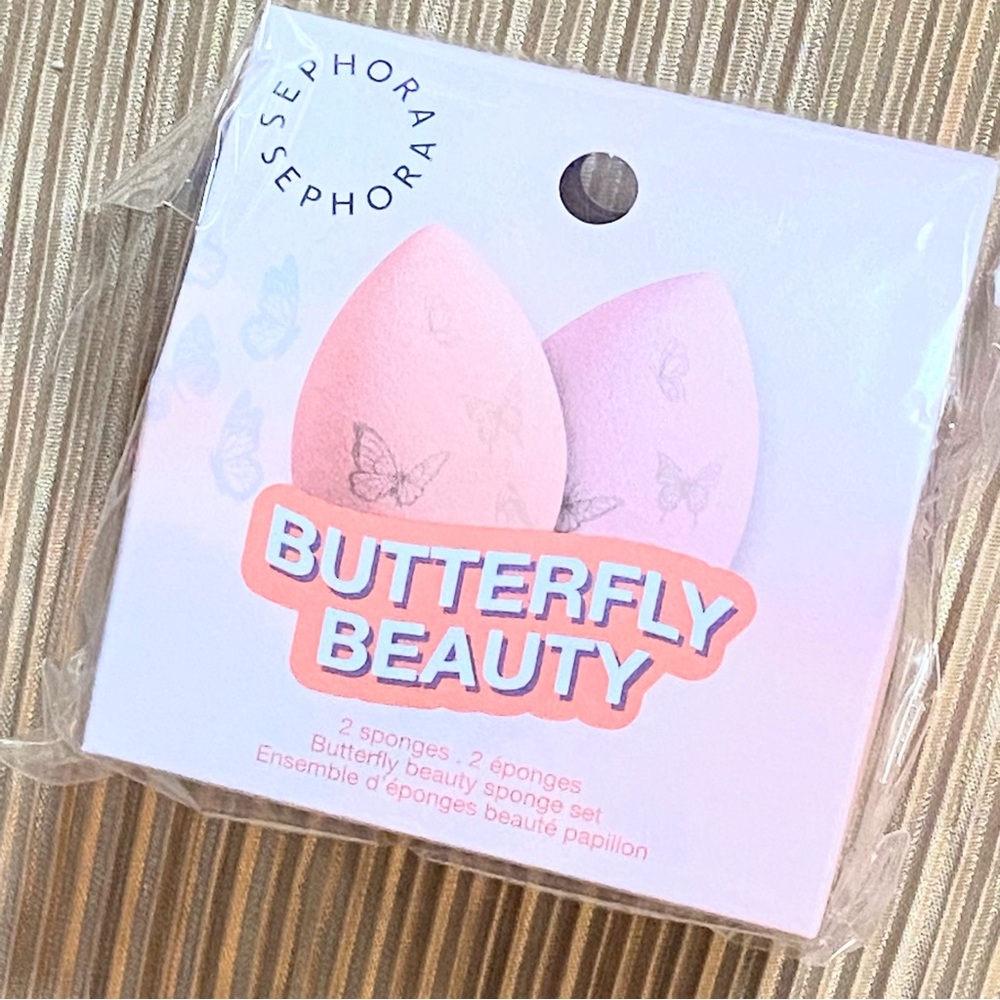 Sephora Butterfly Beauty Makeup Sponge Duo